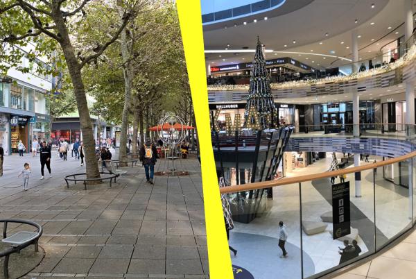 Königstraße vs. Milaneo: Mall-Paradies oder Flaniermeile? Der Shopping-Vergleich