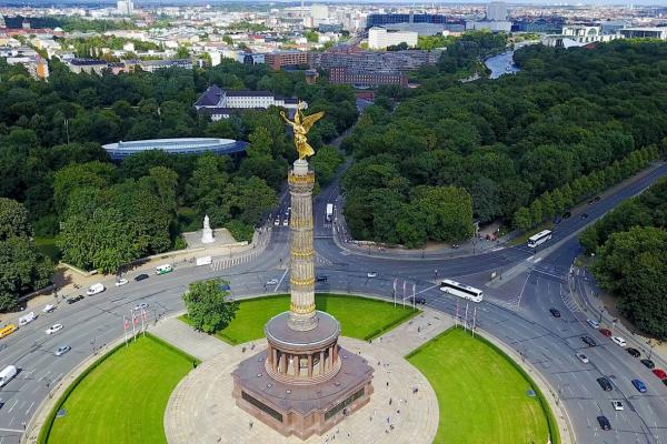 Siegessäule und Tiergarten: Das grünes Wohnzimmer der Stadt erkunden