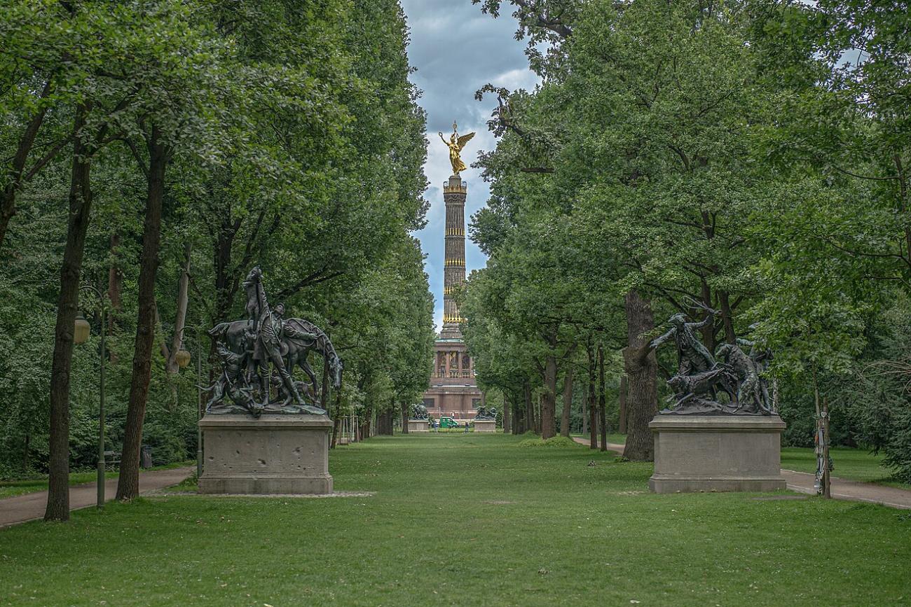 Siegessäule und Tiergarten: Das grünes Wohnzimmer der Stadt erkunden
